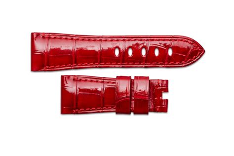red panerai strap 22 18 xs